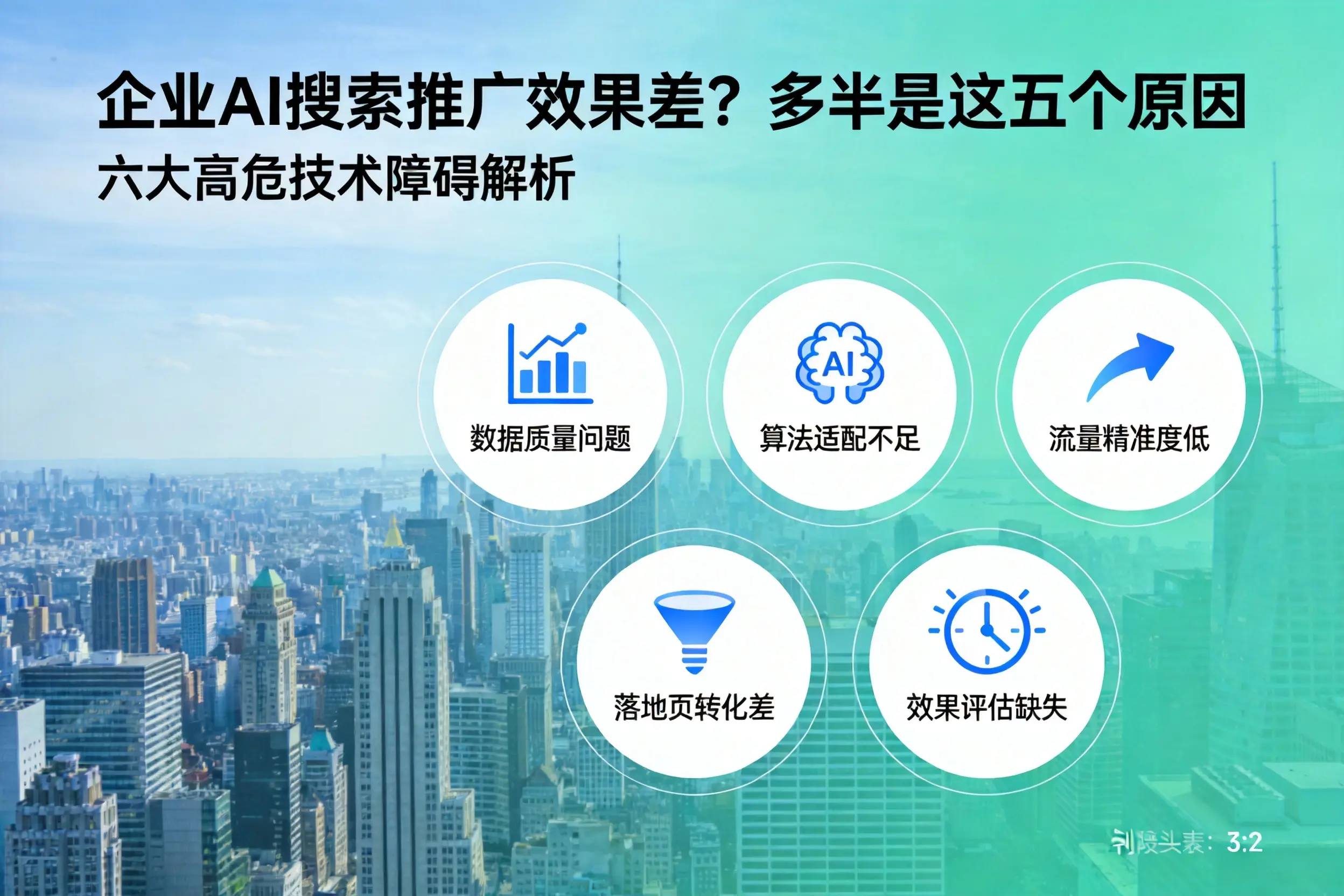 双桥企业AI搜索推广效果差?多半是这五个原因